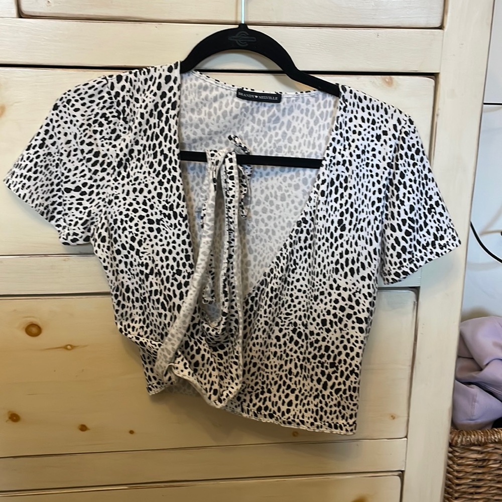 Brandy Melville Wrap Shirt
